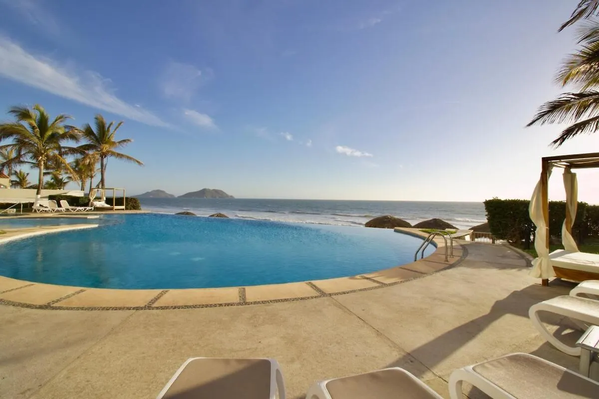דירות מזטלן Depa Con Espectacular Vista Al Mar A Pie De Playa Torre Perla 1102